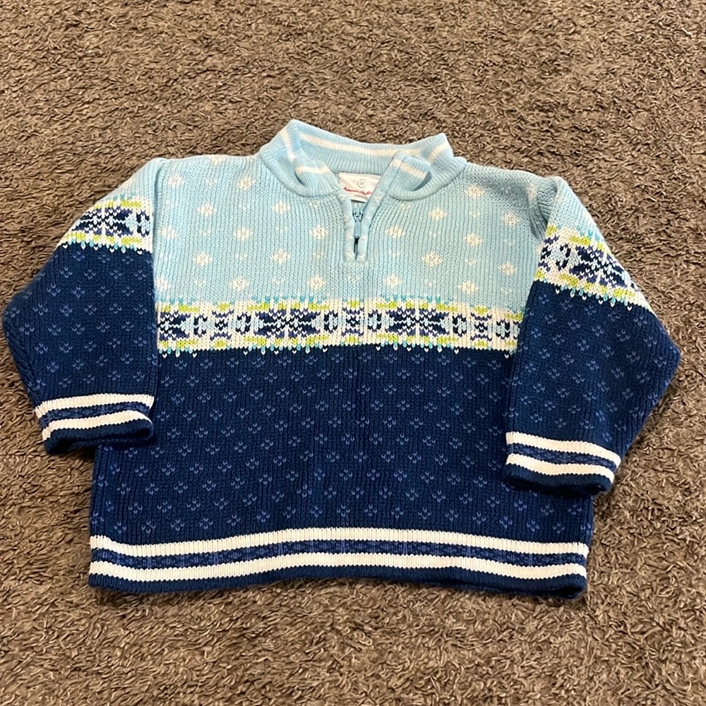 Hanna Andersson Nordic Fair Isle Sweater